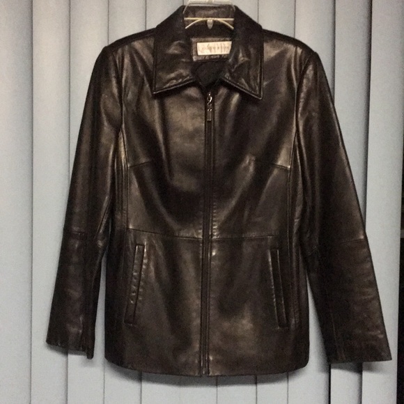 Jones New York leather jacket - Picture 1 of 4